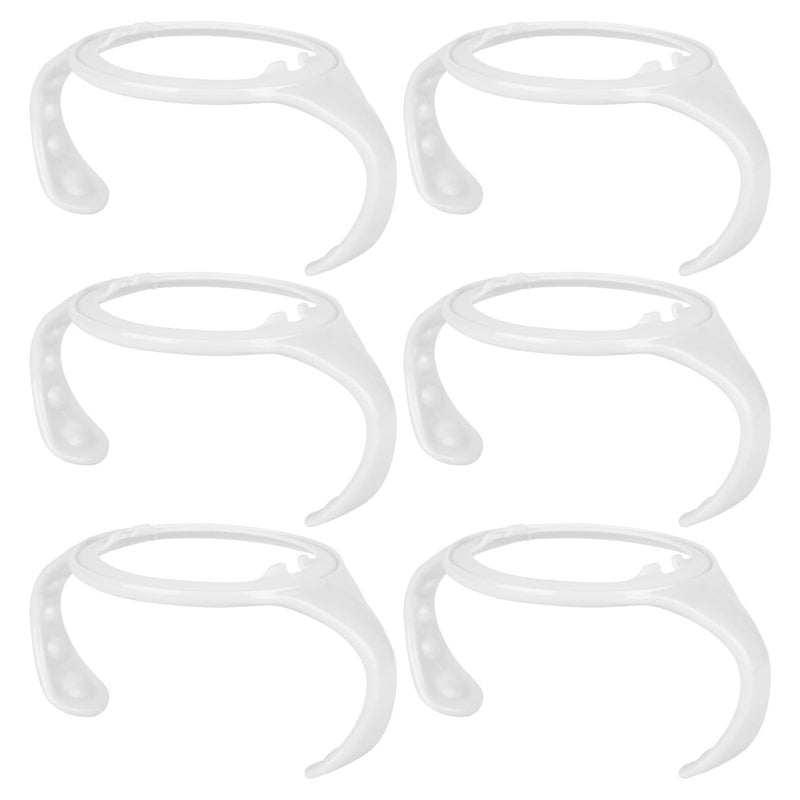joyfeed 6 Pack Baby Bottle Handles for Tommee Tippee Baby Bottles, Easy Grip Bottle Holder for Newborn - Image 1